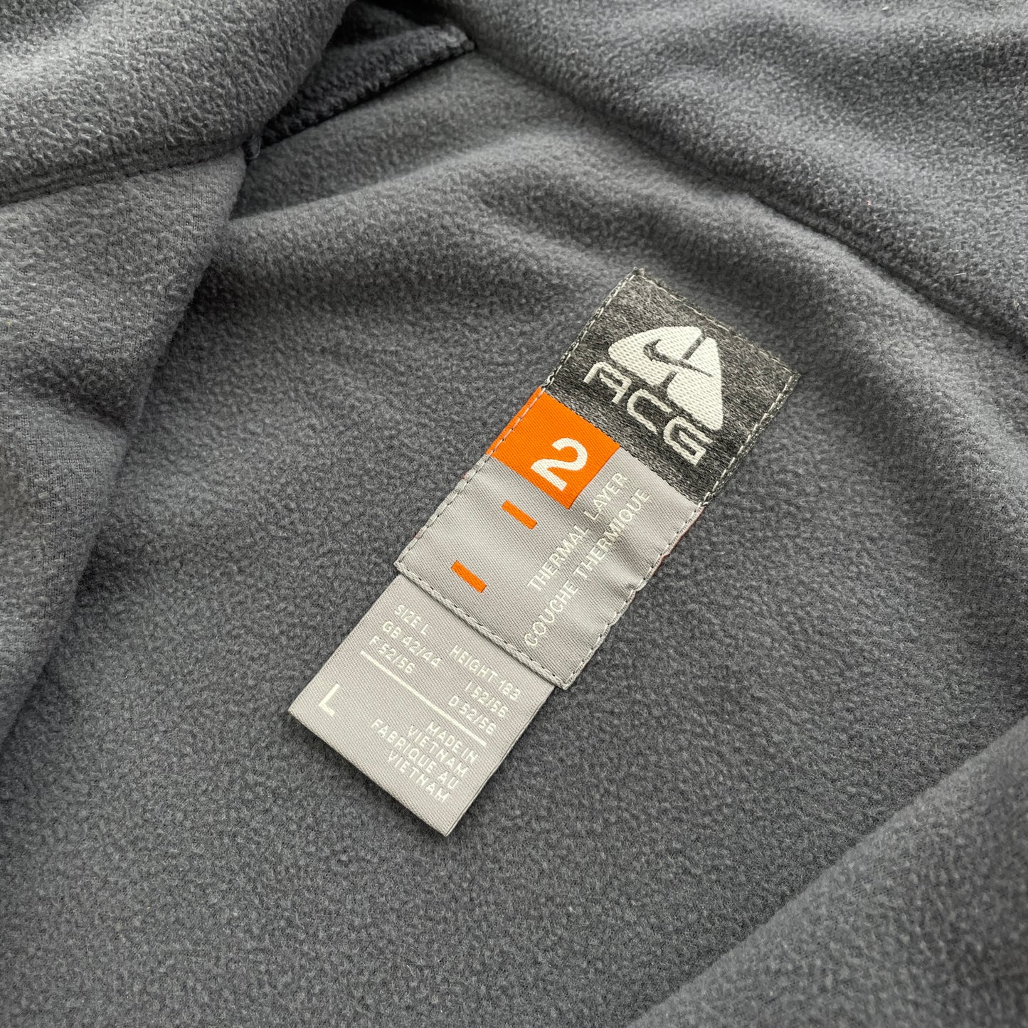 Nike ACG - ThermalLayer2 Fleece Zip (L)