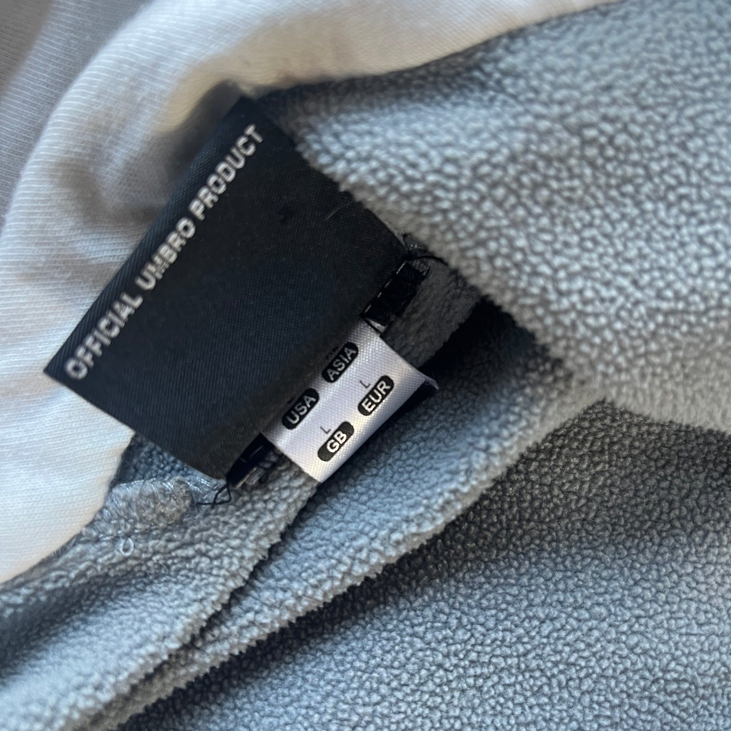 Umbro - Vintage 1/2 Zip Mesh-panelled Pullover (L)