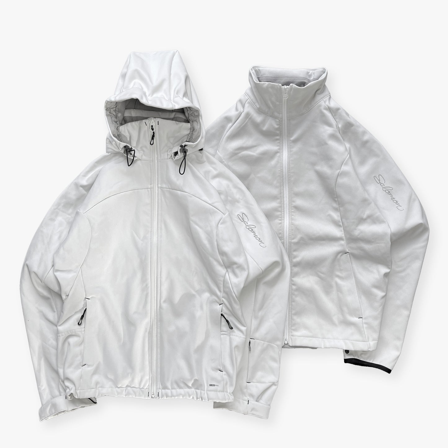 Salomon - 2011 2in1 ClimaPro SoftShell Womens Ski Jacket (L)