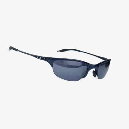 Oakley - 2002 Half Wire Blue/Black Iridium Sunglasses
