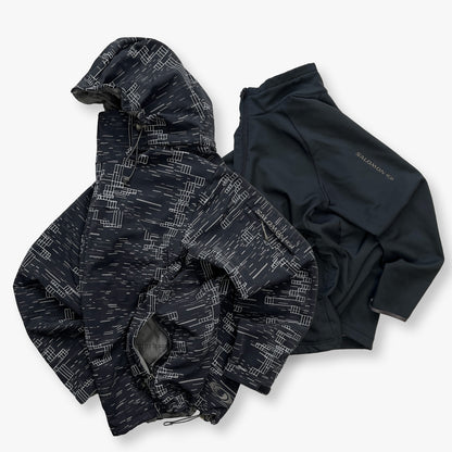 Salomon - 2009 2in1 Pattern ClimaPro SoftShell Jacket (L)