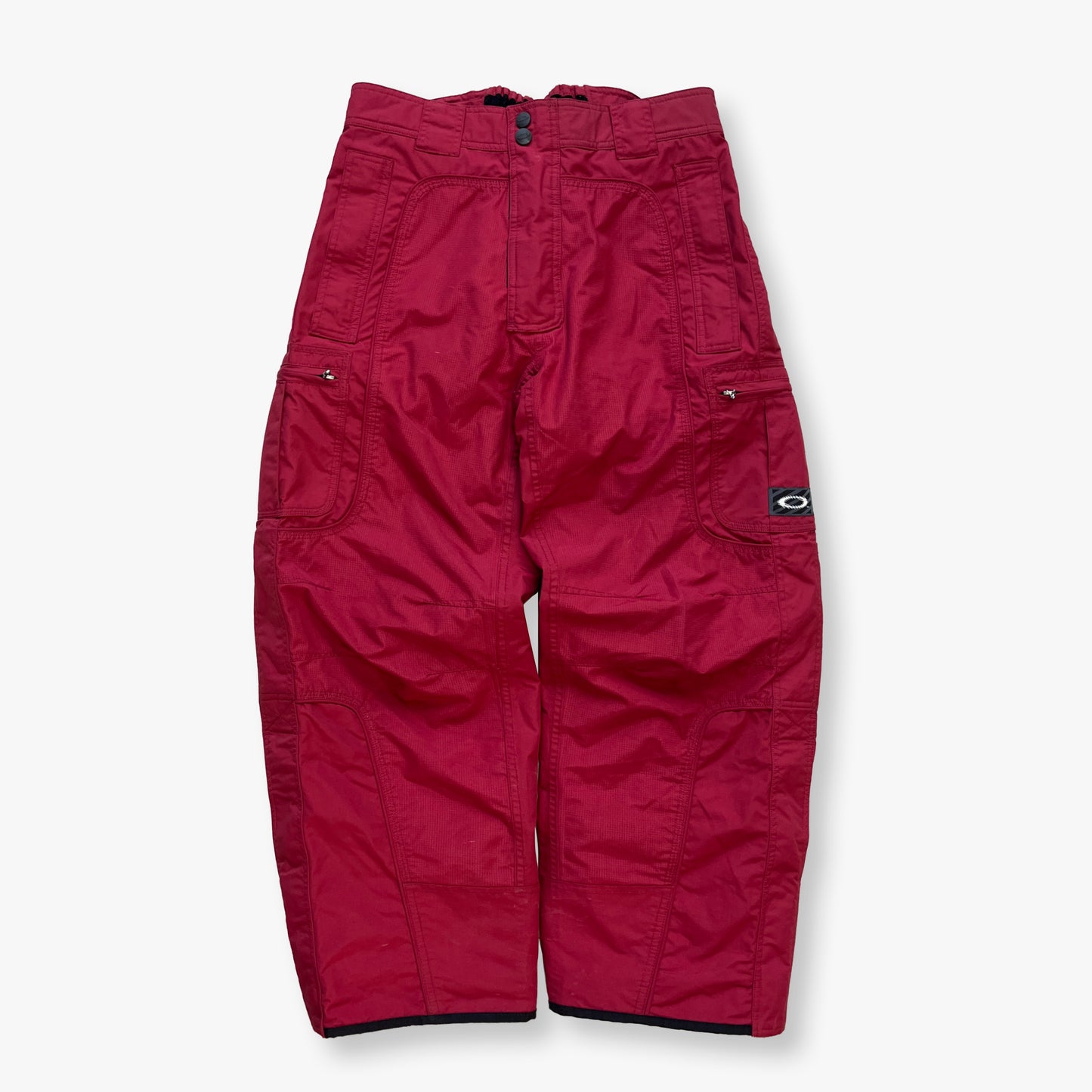 Oakley - 2000s Software Baggy Fleece-lined Snow Pants (M)
