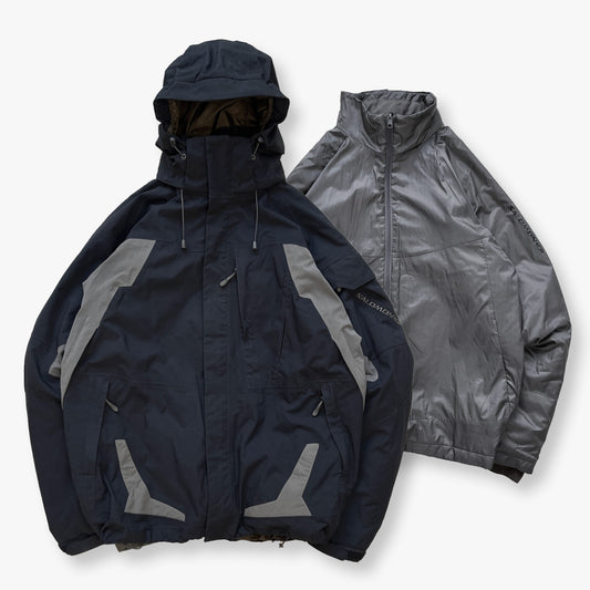 Salomon - 2008 2in1 SmartSkin Primaloft Seam-taped Vent Ski Jacket (L)