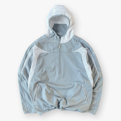 Umbro - Vintage 1/2 Zip Mesh-panelled Pullover (L)