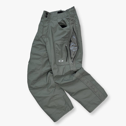 Oakley - 2000s Software Baggy Fleece-lined Snow Pants (M)