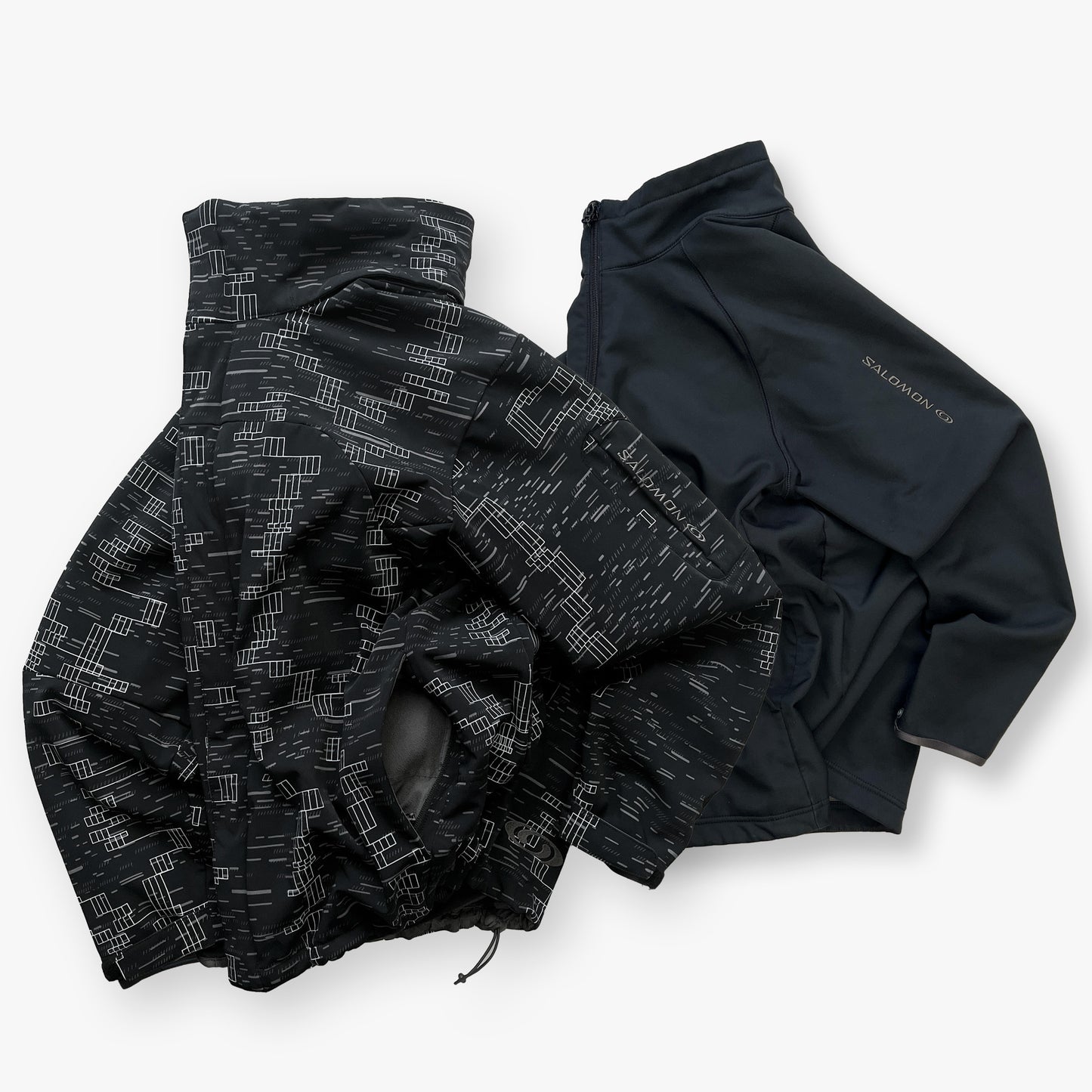 Salomon - 2009 2in1 Pattern ClimaPro SoftShell Jacket (L)