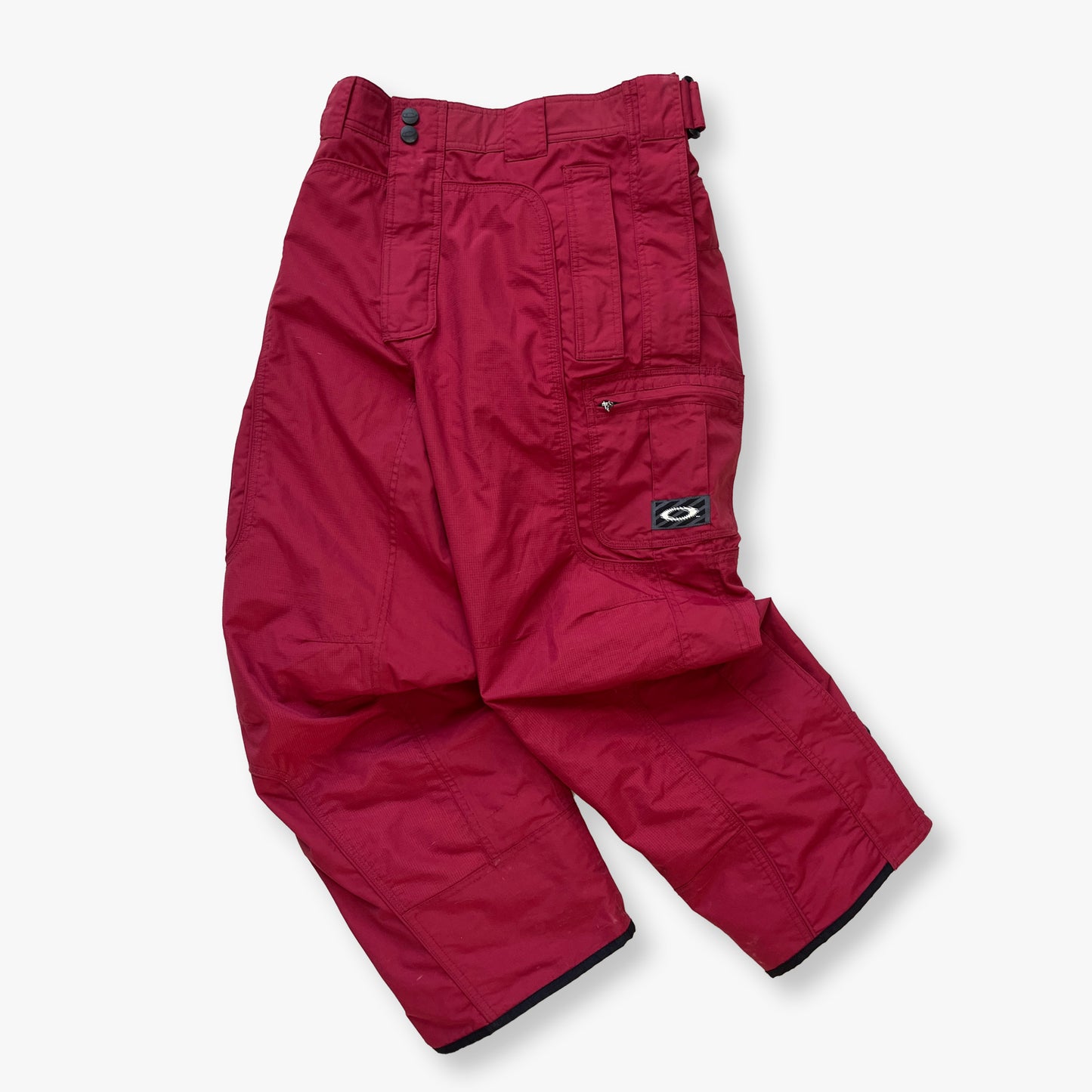 Oakley - 2000s Software Baggy Fleece-lined Snow Pants (M)