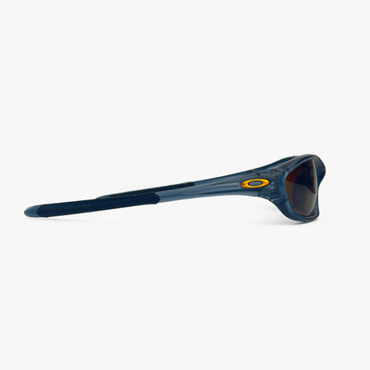 Oakley - 2000s XX Crystal/Gold Iridium Polarized Sunglasses