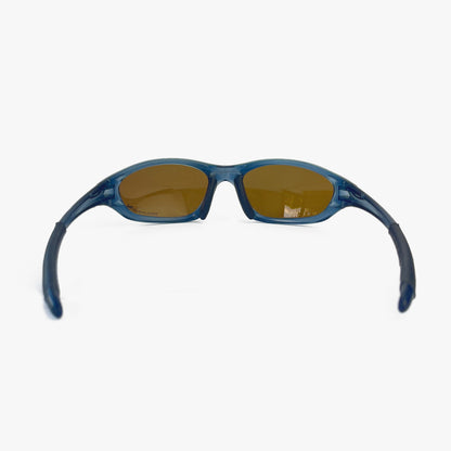 Oakley - 2000s XX Crystal/Gold Iridium Polarized Sunglasses