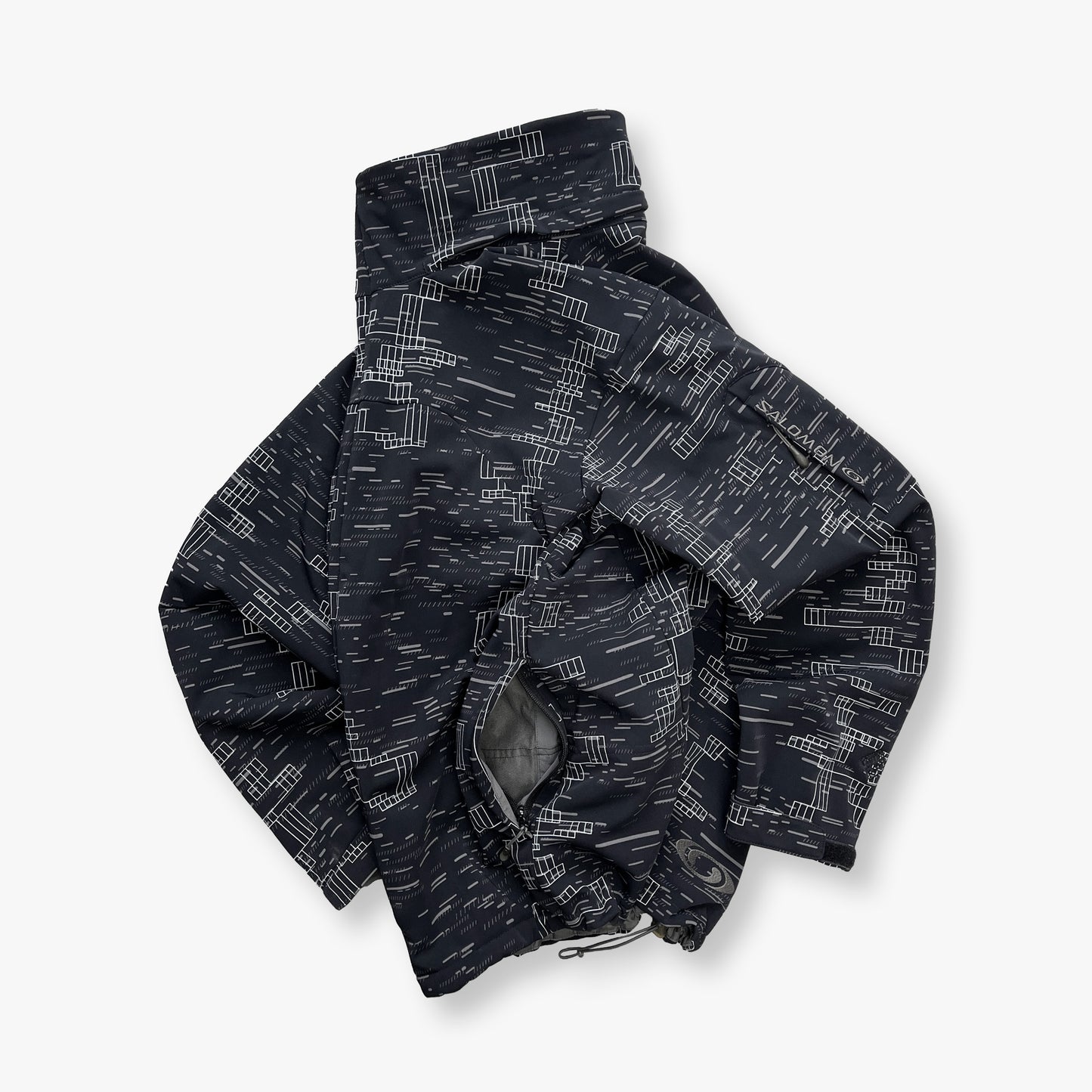 Salomon - 2009 2in1 Pattern ClimaPro SoftShell Jacket (L)