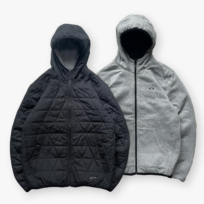 Oakley - Reversible Quilted Jacket/Hoodie (L)