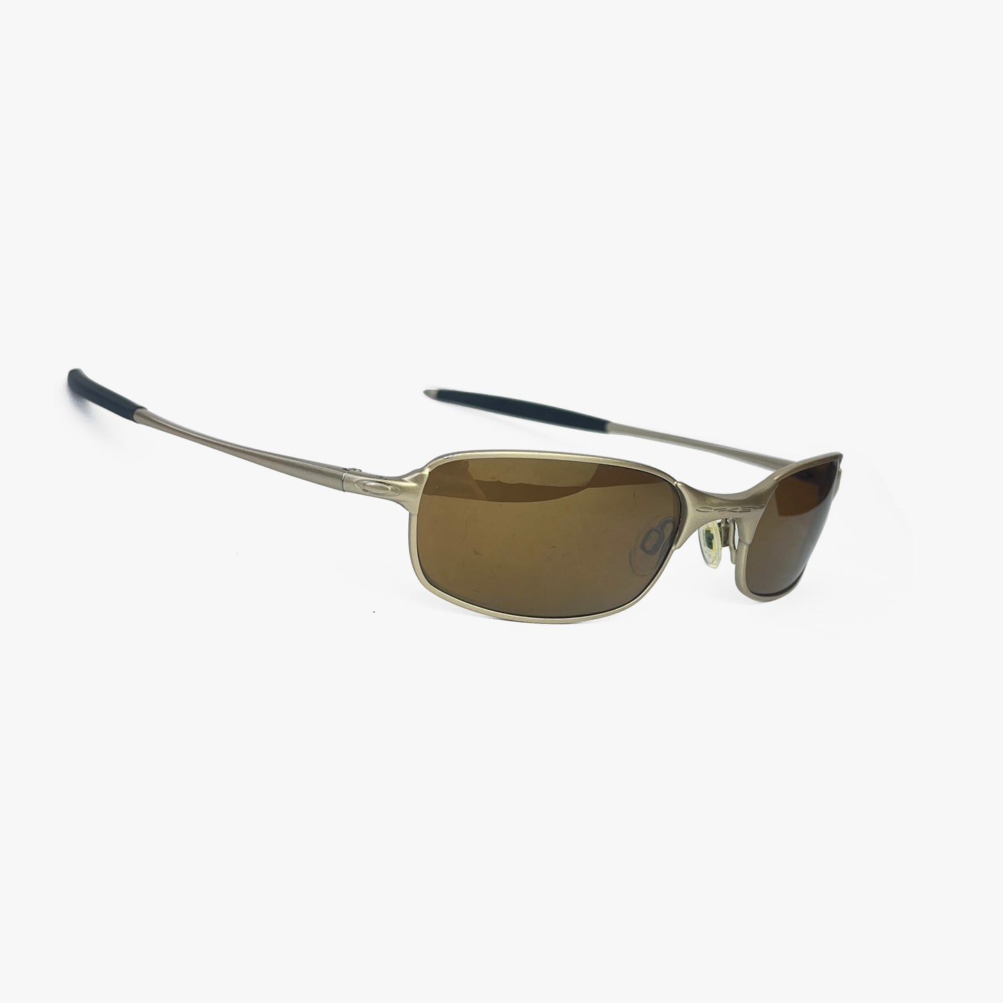 Oakley - 1999 Square Wire 2.0 Platinum/Gold Iridium Sunglasses