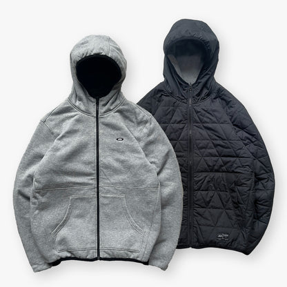 Oakley - Reversible Quilted Jacket/Hoodie (L)