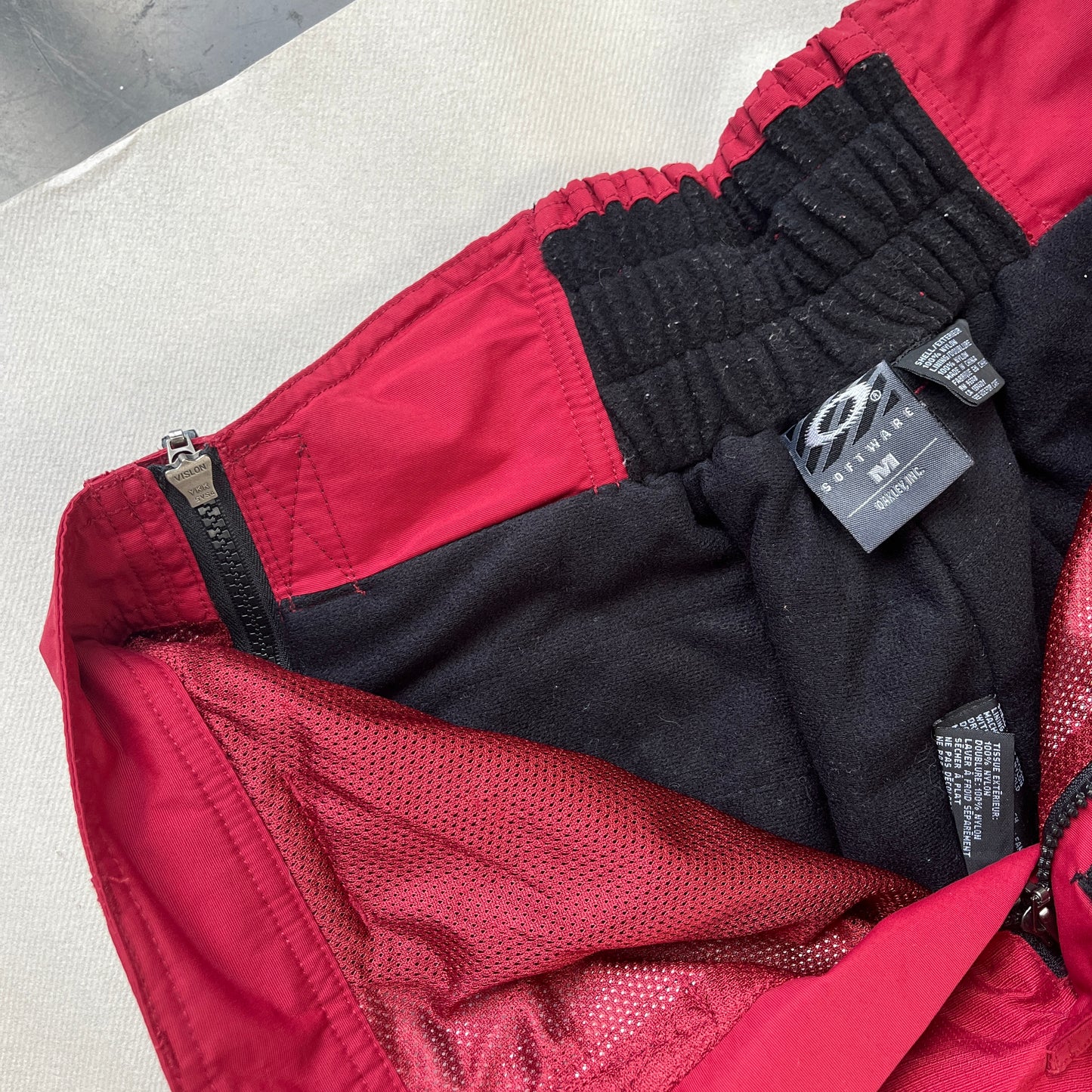 Oakley - 2000s Software Baggy Fleece-lined Snow Pants (M)