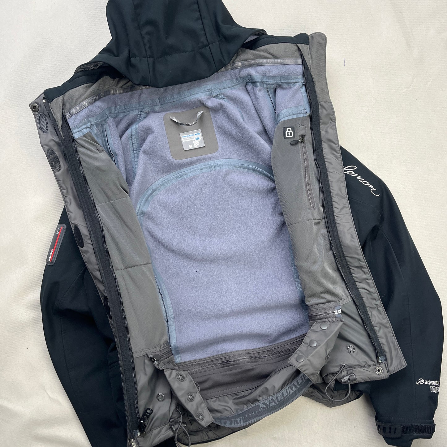 Salomon - 2007 2in1 Softshell SmartSkin Recco Seam-taped Ski Jacket (S)