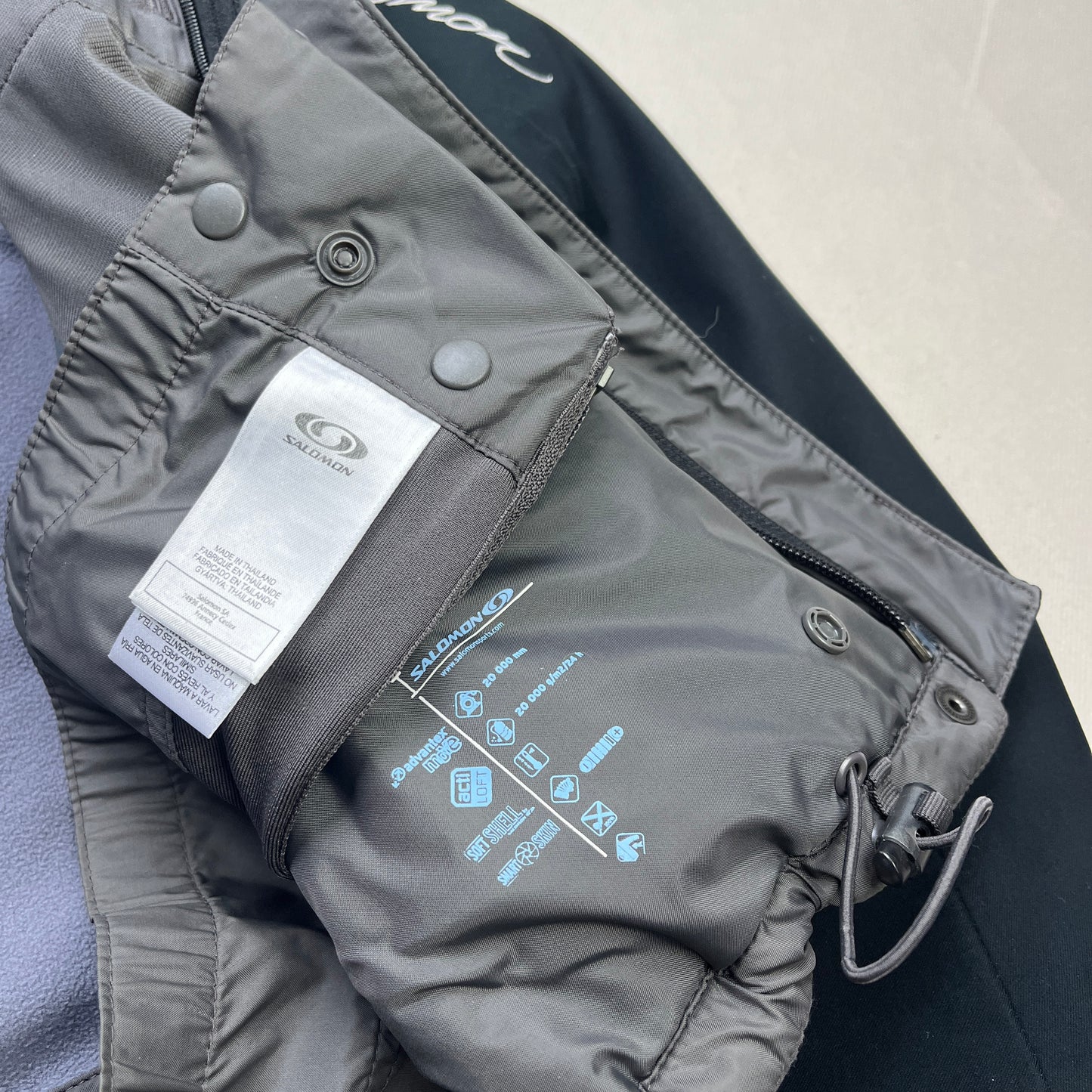 Salomon - 2007 2in1 Softshell SmartSkin Recco Seam-taped Ski Jacket (S)