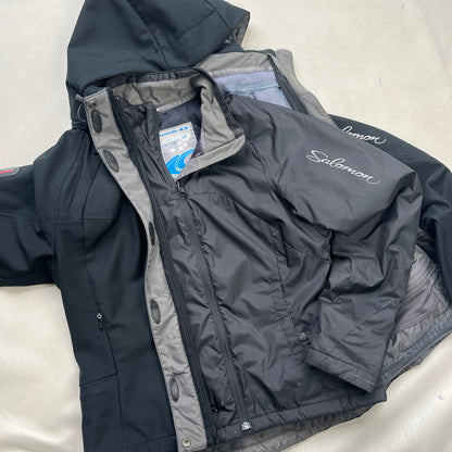 Salomon - 2007 2in1 Softshell SmartSkin Recco Seam-taped Ski Jacket (S)