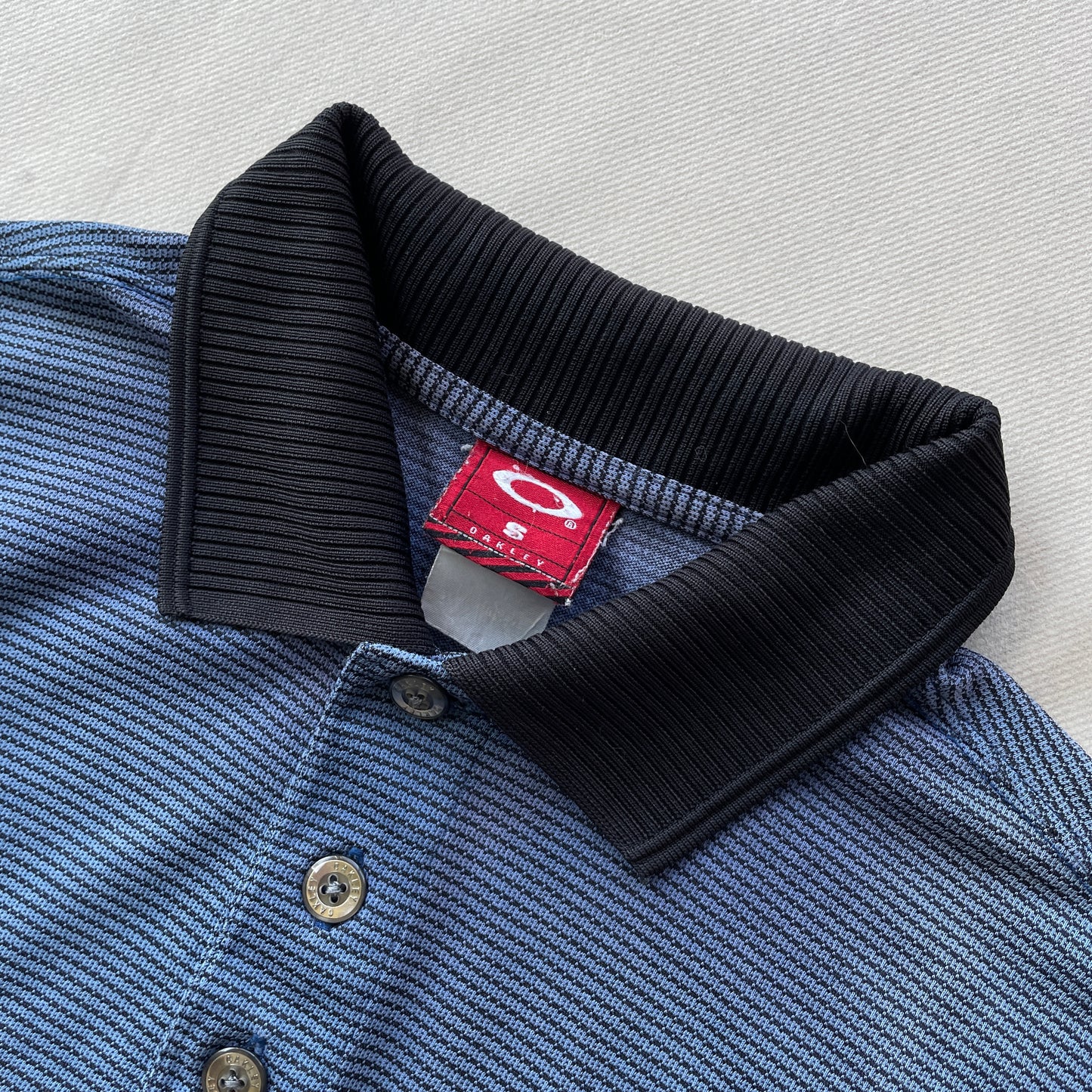 Oakley - Vintage Striped Golf Polo Shirt (S-M)