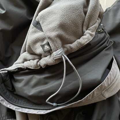 Nike ACG - 2000's Reversible Nylon/Fleece Windbreaker (XL)