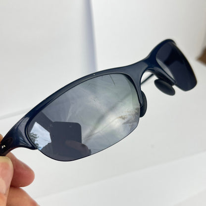 Oakley - 2002 Half Wire Blue/Black Iridium Sunglasses