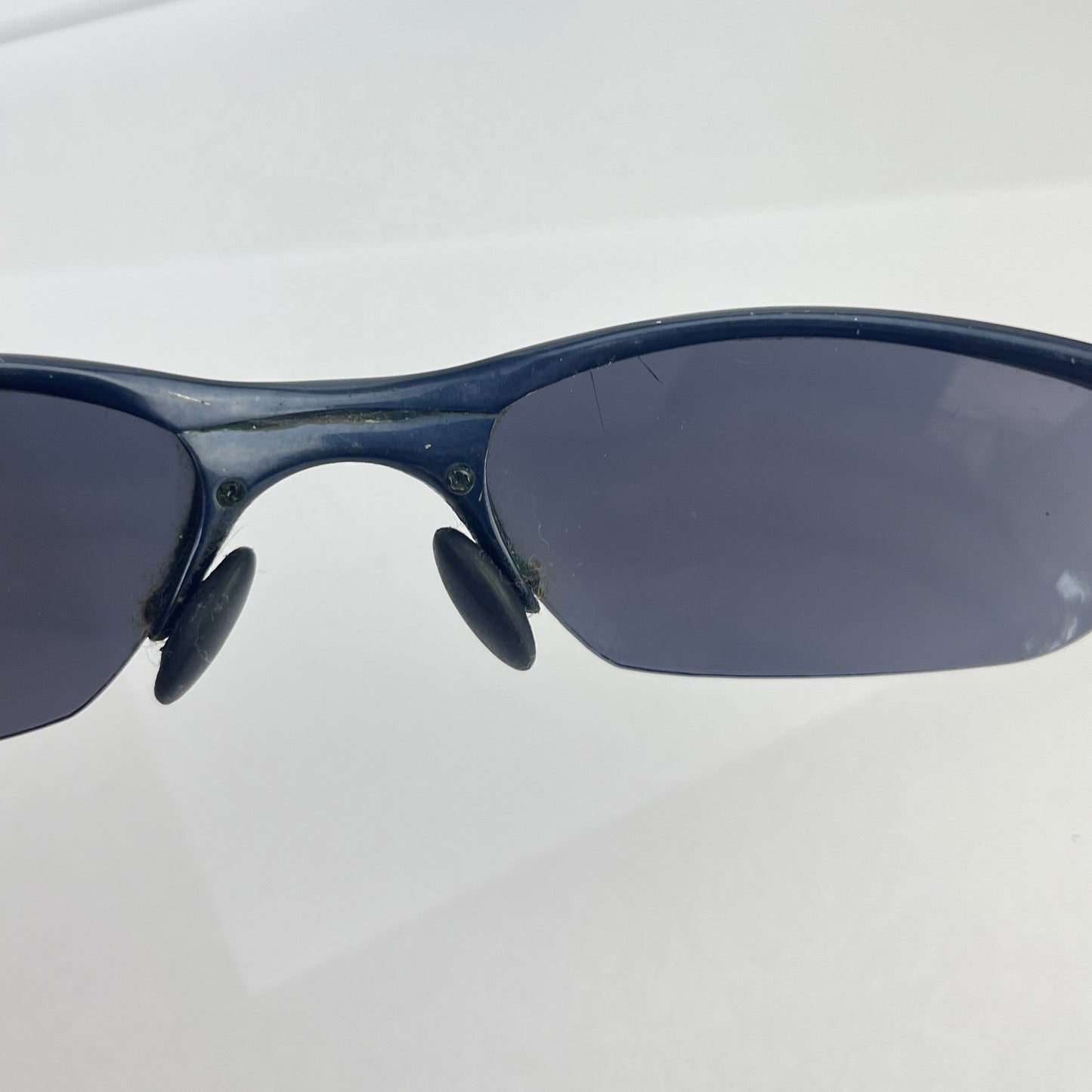 Oakley - 2002 Half Wire Blue/Black Iridium Sunglasses
