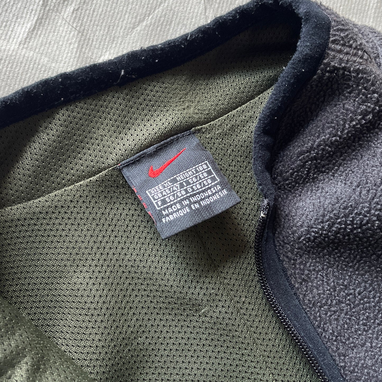 Nike - Rare 1999 Winter Nylon-paneled Fleece (XL)