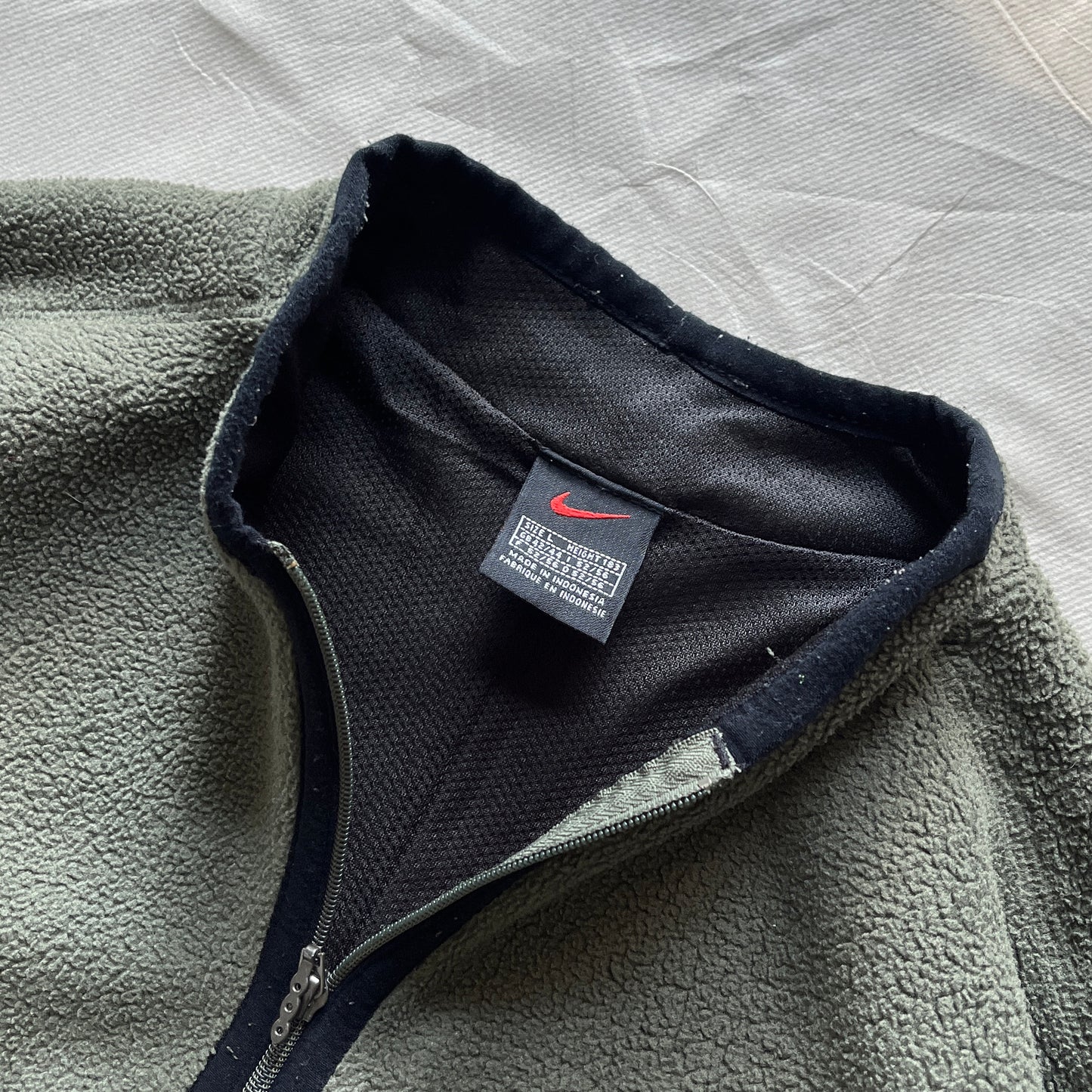 Nike - Rare 1999 Winter Nylon-paneled Fleece (L)