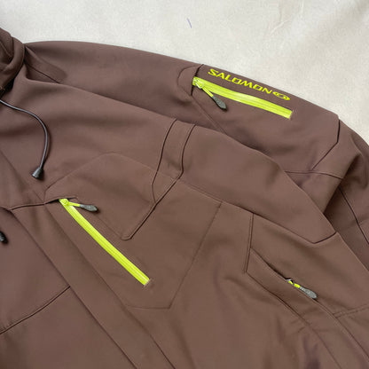 Salomon - 2008 2in1 ClimaPro SoftShell Fleece-lined Ski Jacket (XL)