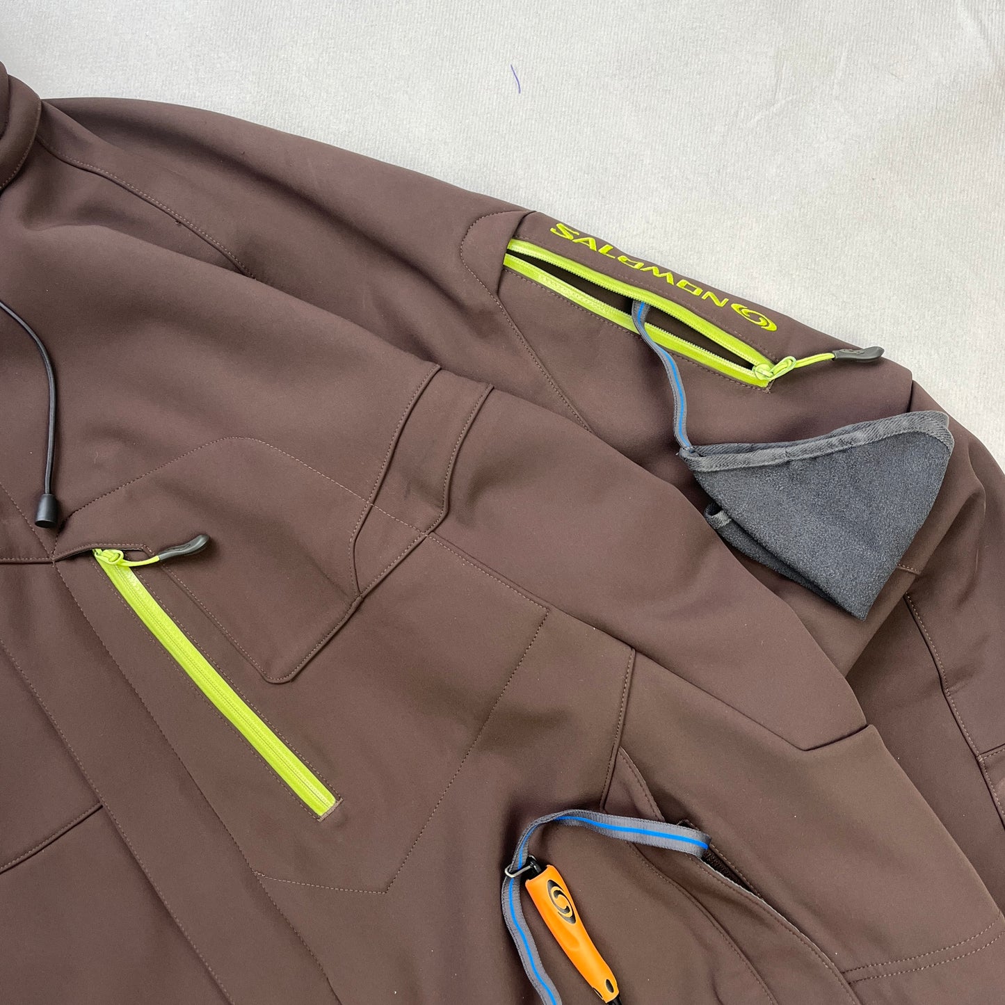 Salomon - 2008 2in1 ClimaPro SoftShell Fleece-lined Ski Jacket (XL)