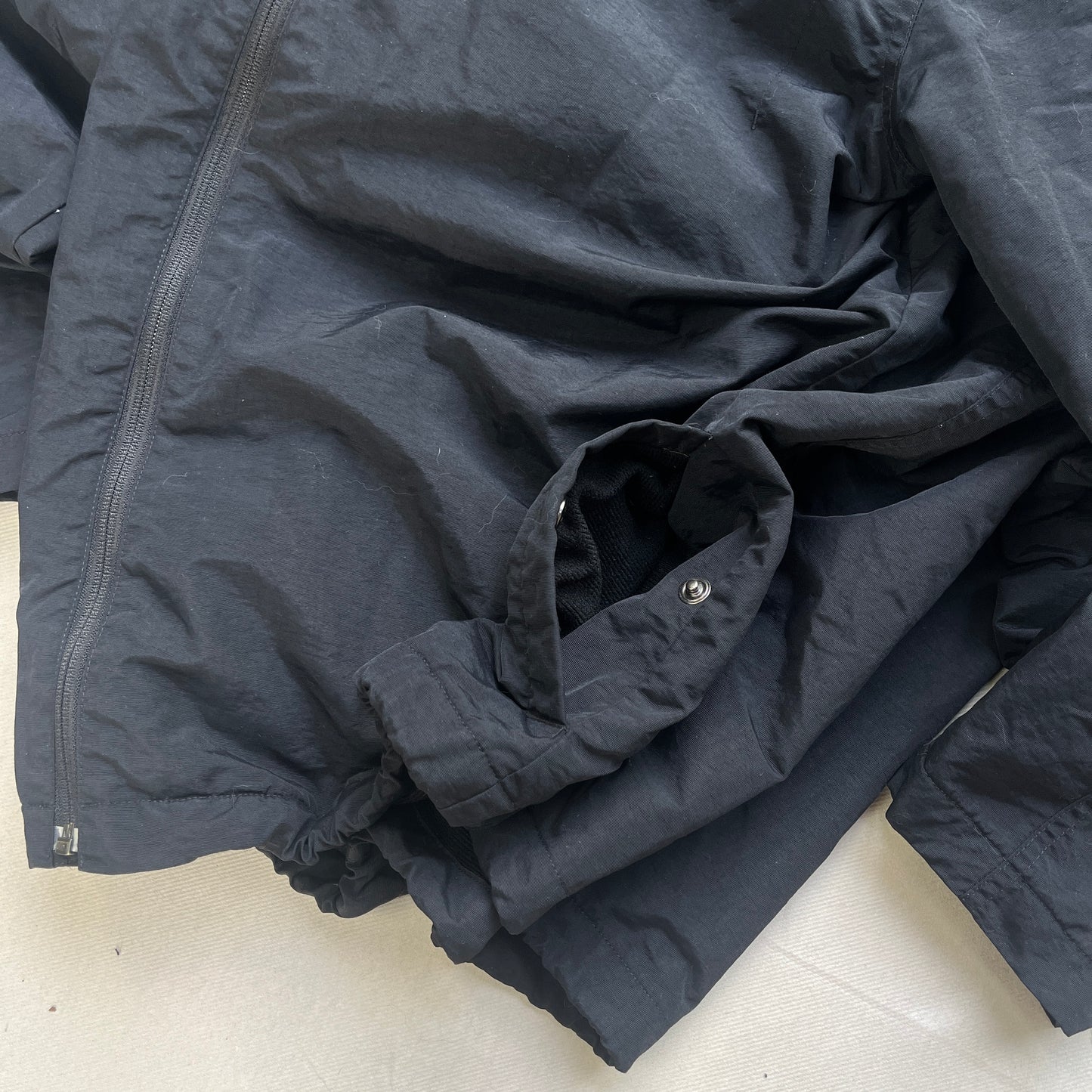 Oakley - Vintage Fleece-lined Nylon Jacket (L)