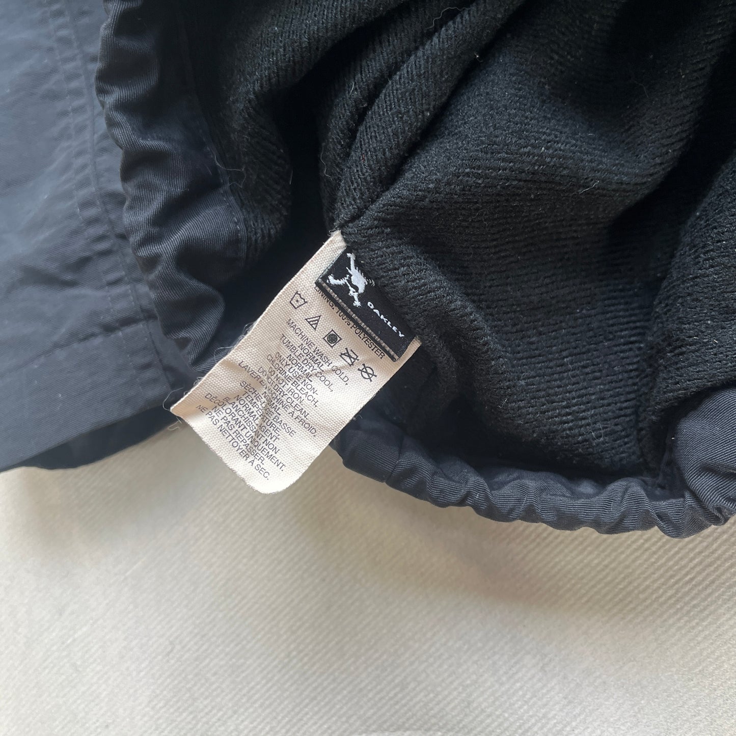 Oakley - Vintage Fleece-lined Nylon Jacket (L)