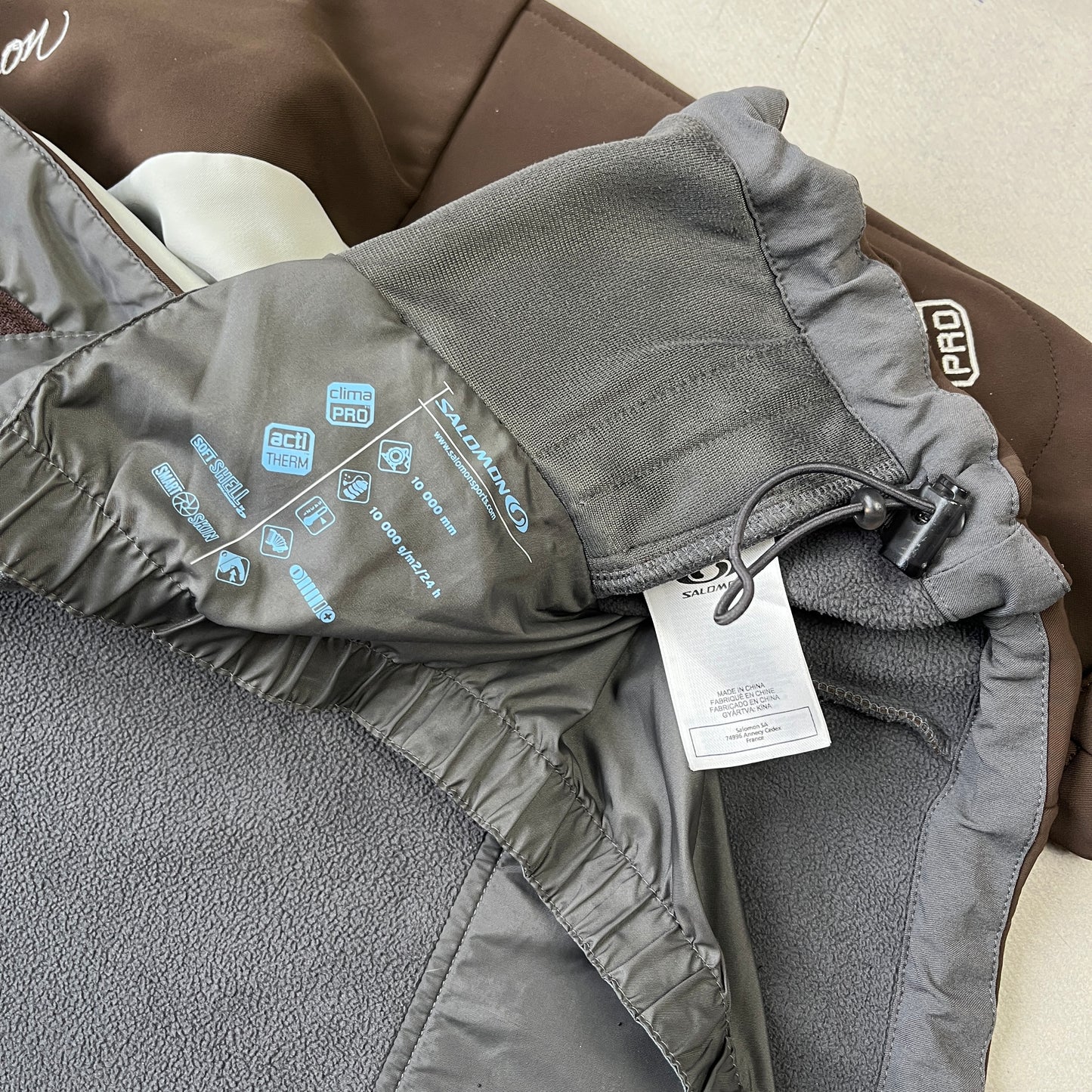 Salomon - 2007 ClimaPro SoftShell Womens Ski Jacket (XS)