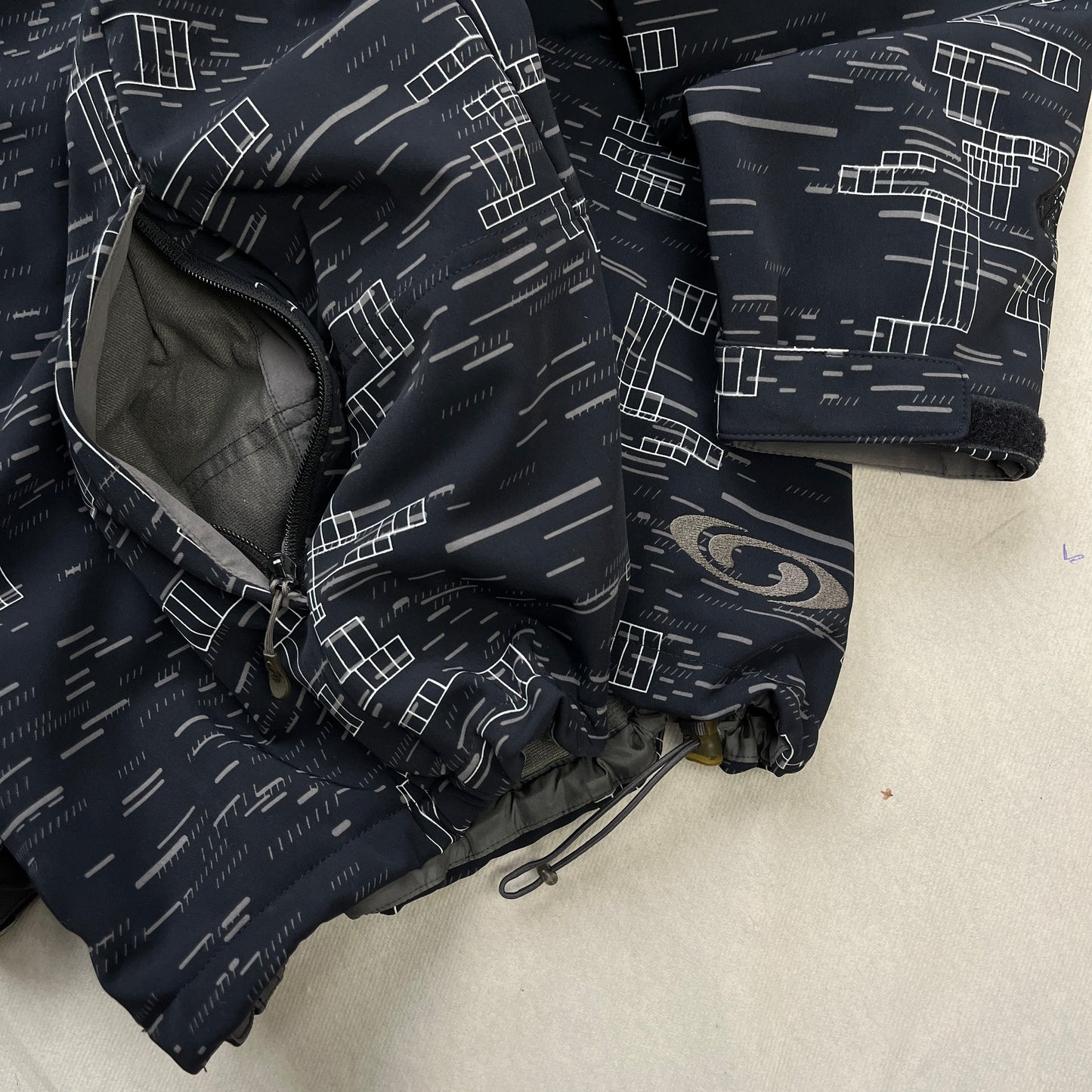 Salomon - 2009 2in1 Pattern ClimaPro SoftShell Jacket (L)