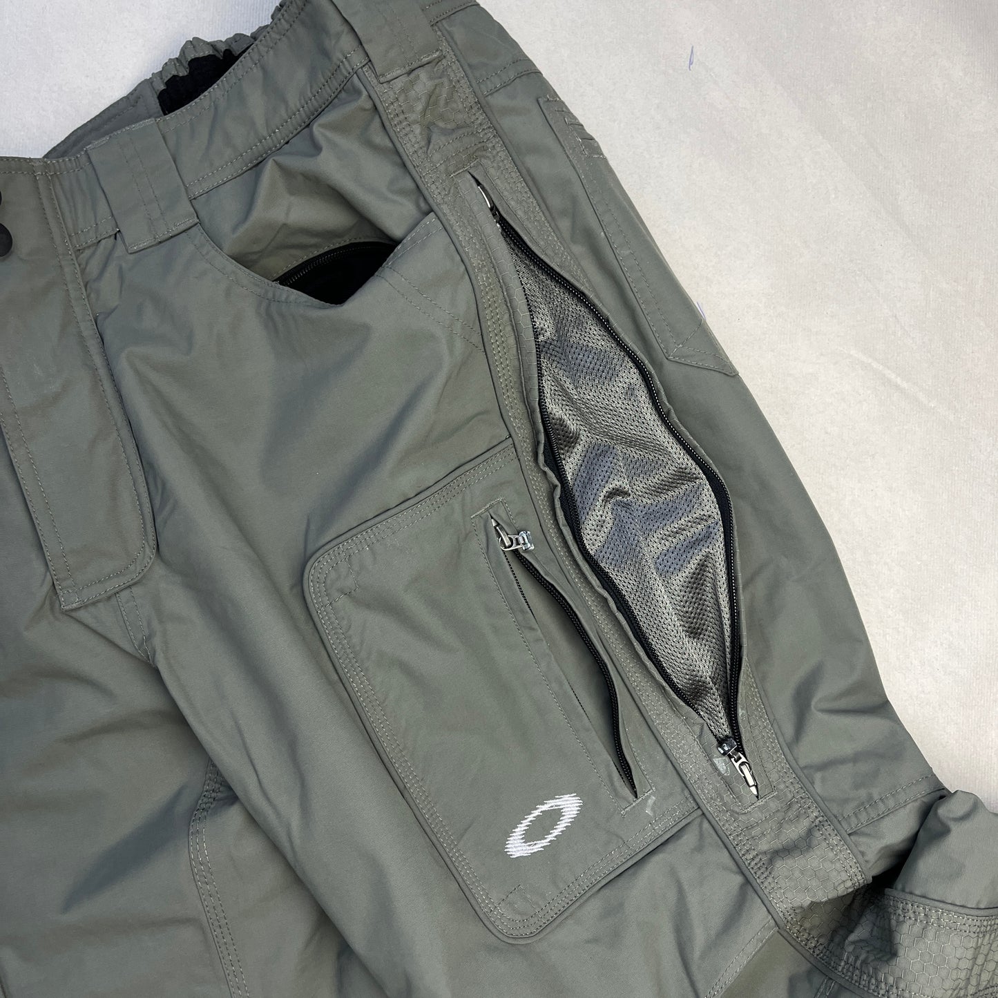 Oakley - 2000s Software Baggy Fleece-lined Snow Pants (M)