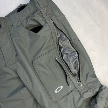 Oakley - 2000s Software Baggy Fleece-lined Snow Pants (M)