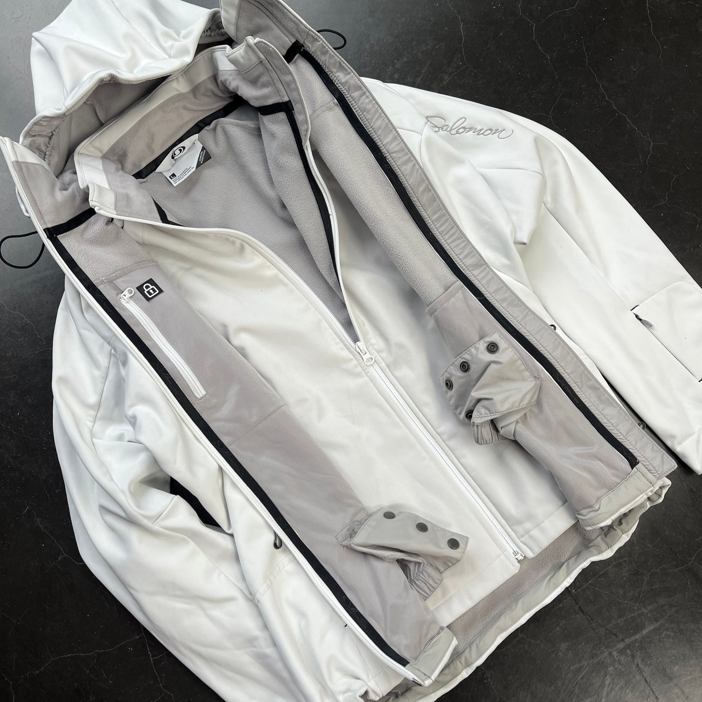 Salomon - 2011 2in1 ClimaPro SoftShell Womens Ski Jacket (L)