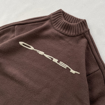 Oakley - 2005 Spellout Logo Knit Sweater (L)