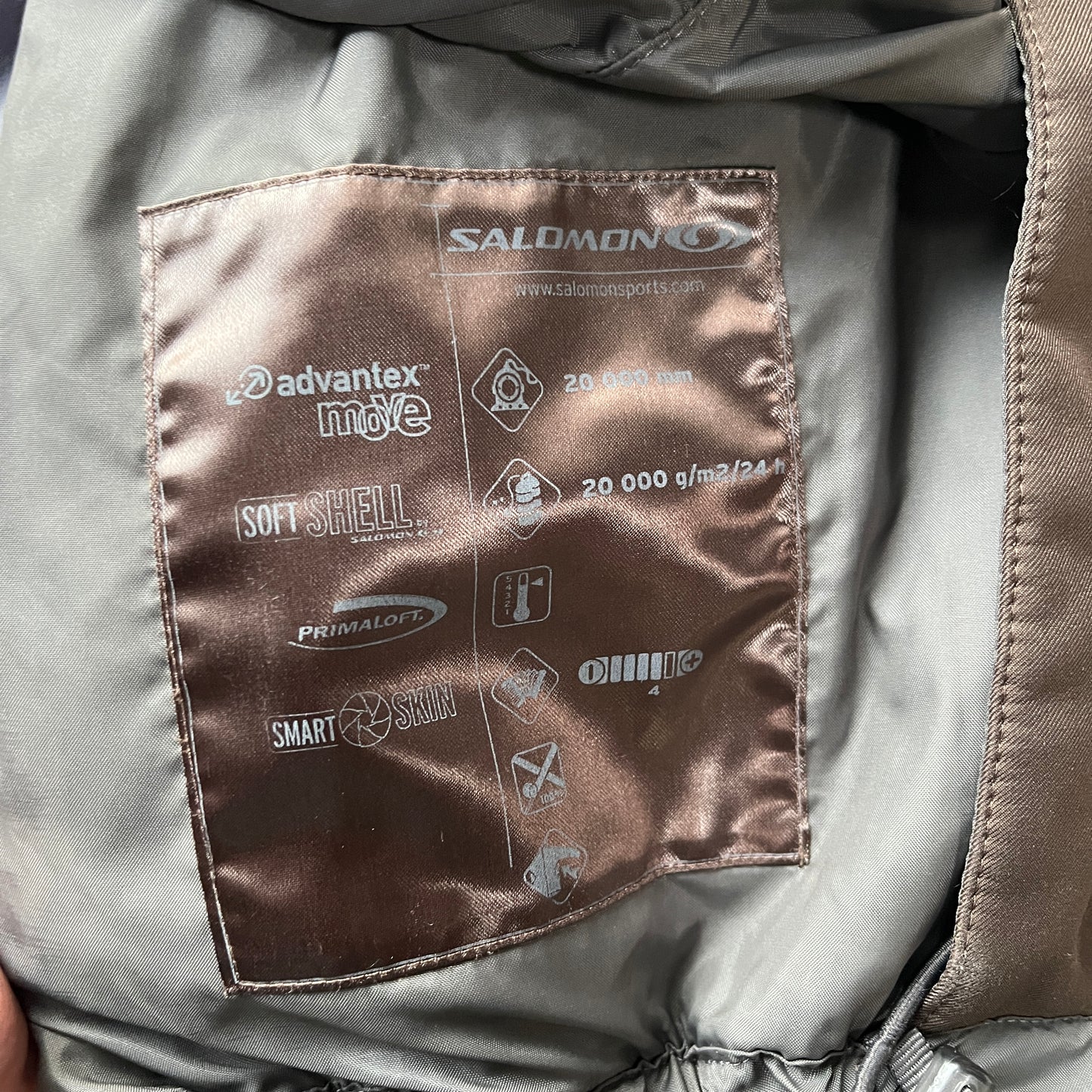 Salomon - 2008 2in1 SmartSkin Recco Primaloft Ski Jacket (M)