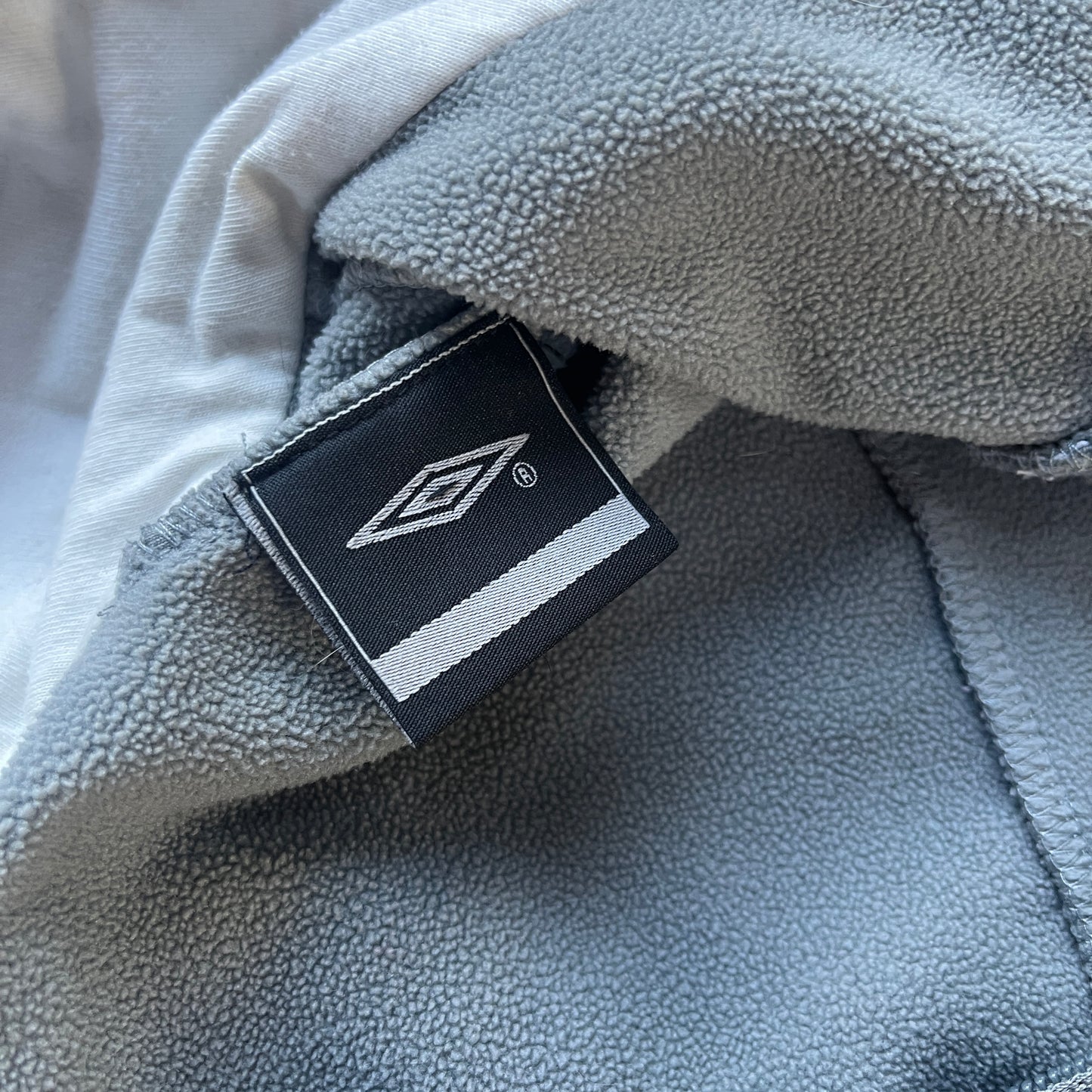 Umbro - Vintage 1/2 Zip Mesh-panelled Pullover (L)