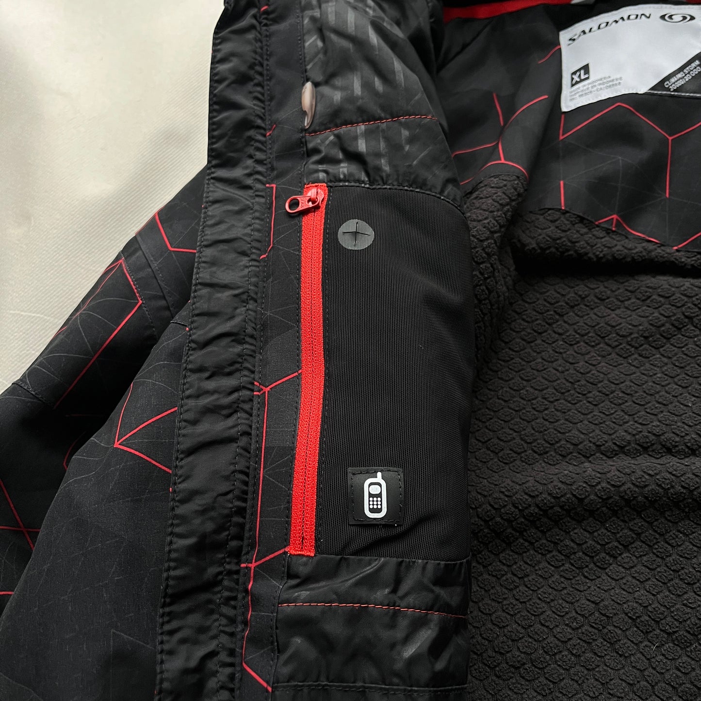 Salomon - 2012 ClimaProStorm Insulated Seam-taped Ski Jacket (XL)