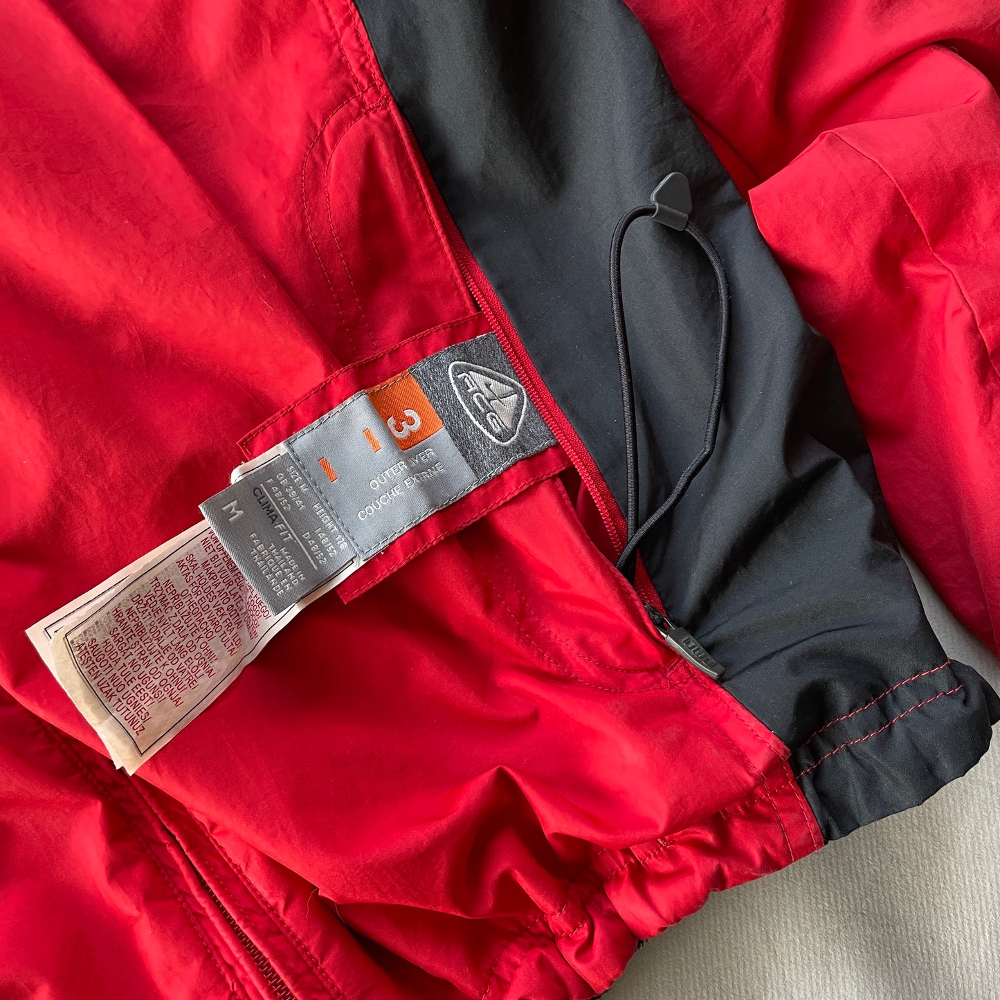 Nike ACG - 2000's Reversible Nylon/Fleece Windbreaker (M)