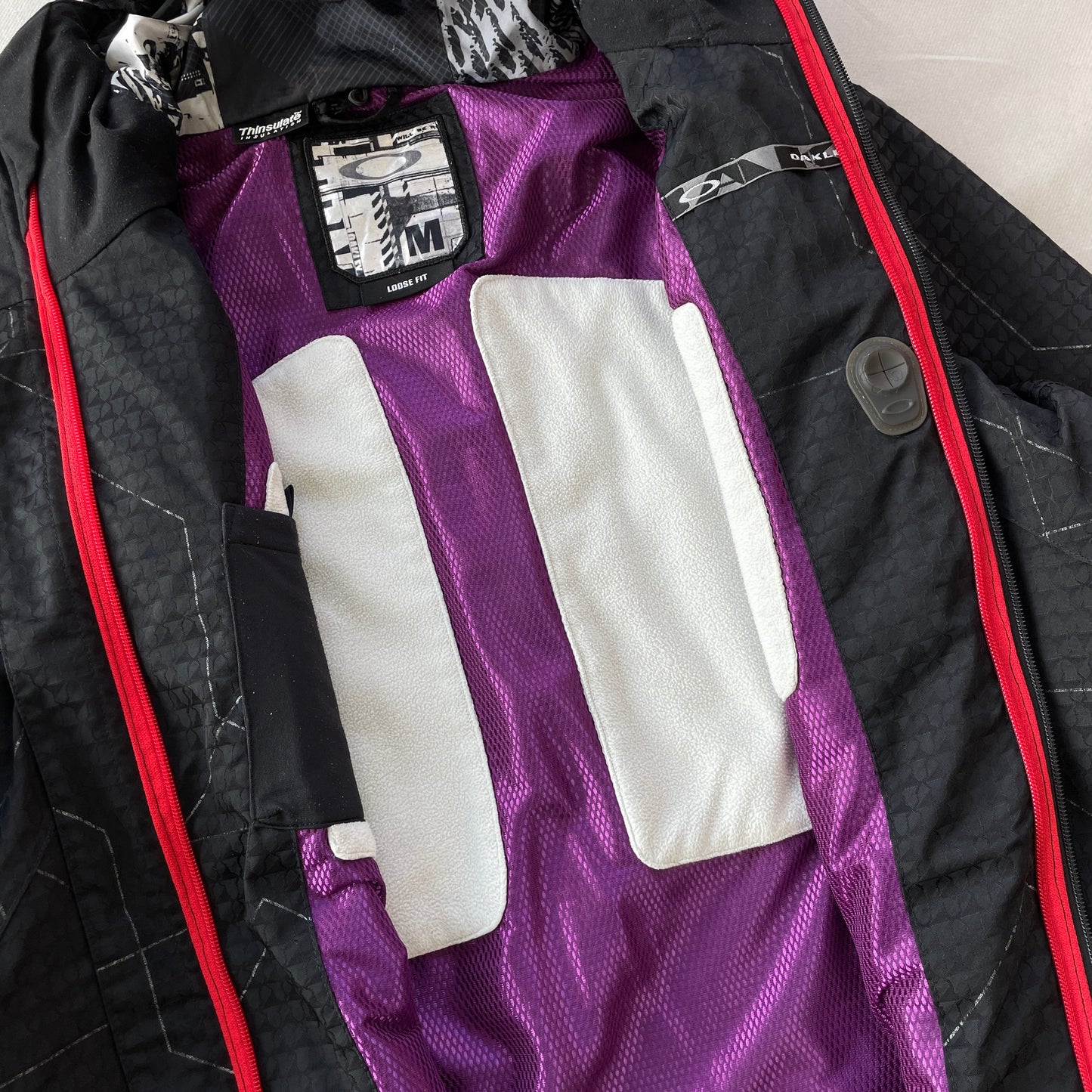 Oakley - 2009 Air Raid Magnetic Thinsulate Padded Vent Jacket (M)