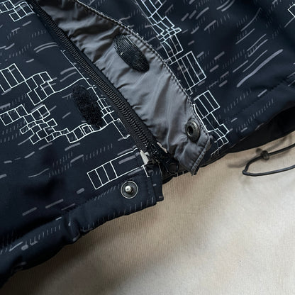 Salomon - 2009 2in1 Pattern ClimaPro SoftShell Jacket (L)