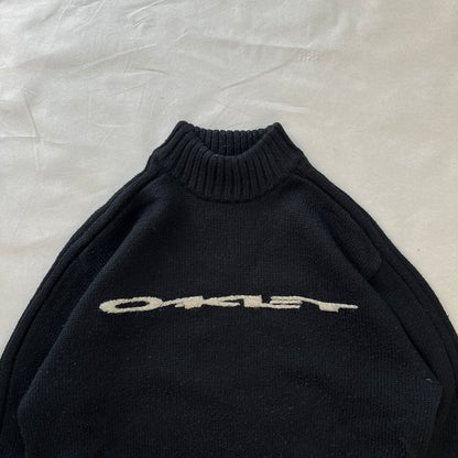 Oakley - 2005 Spellout Logo Knit Sweater (M)