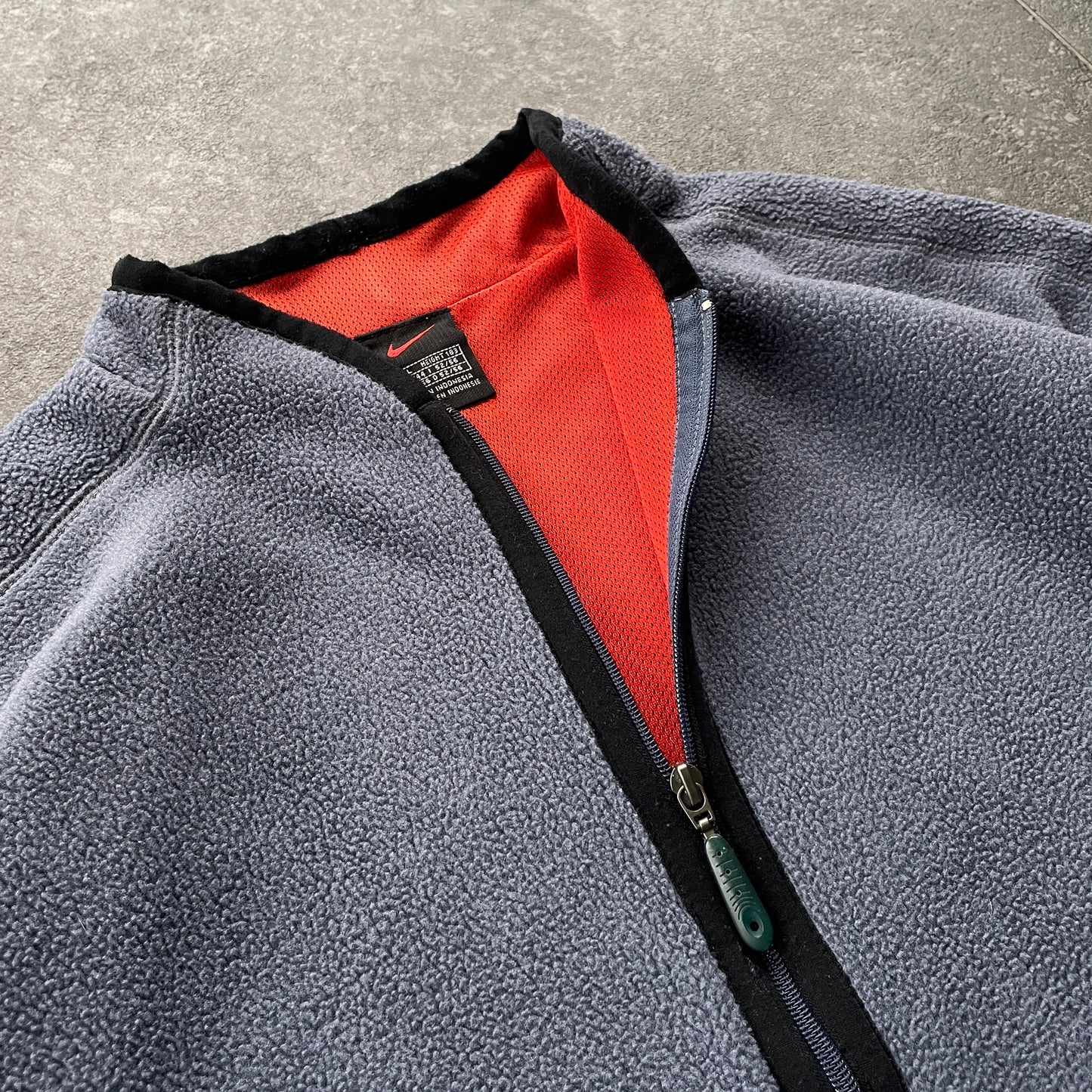 Nike - Rare 1999 Winter Nylon-panelled Fleece (L)