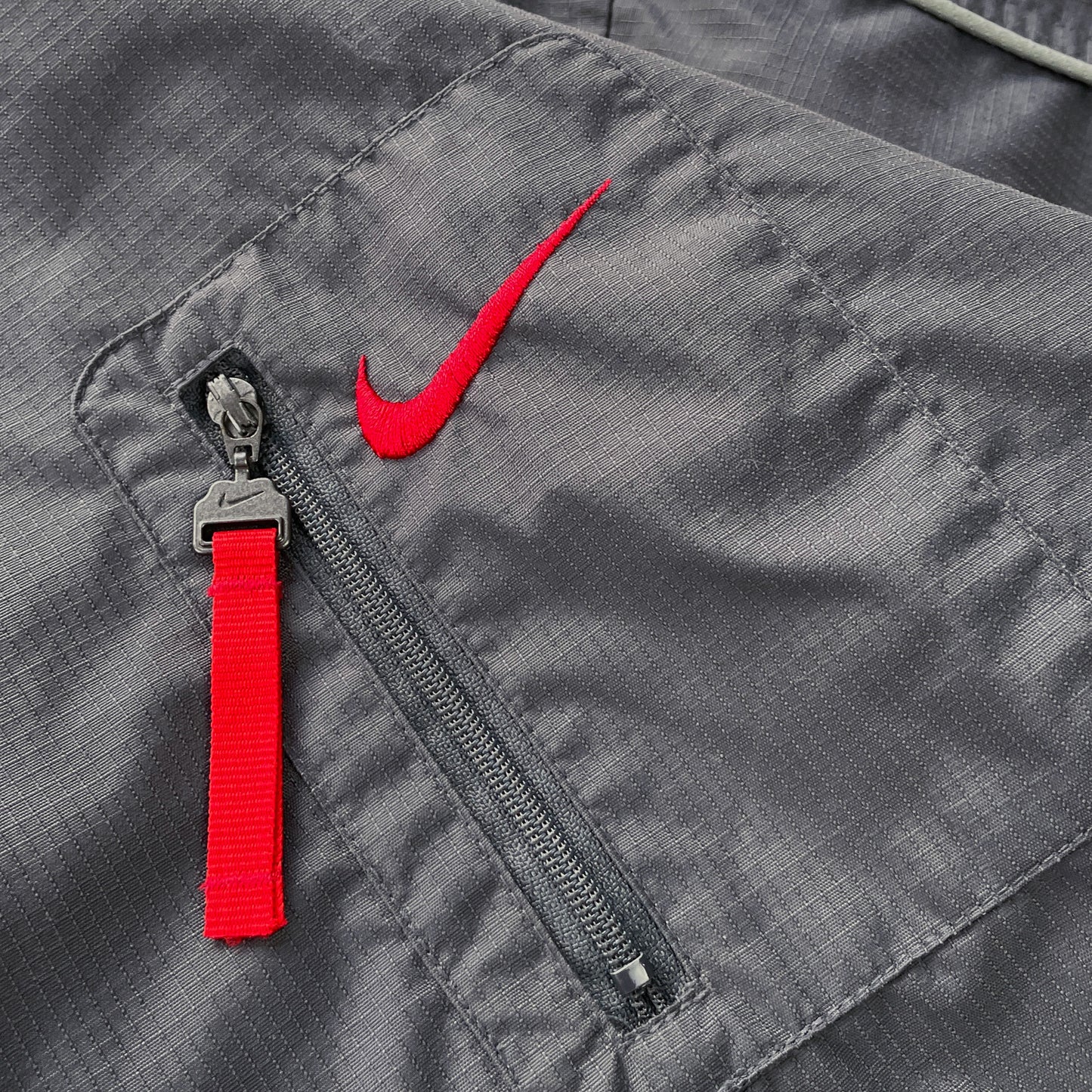 Nike - 2000's Hex Asymmetrical Zip Track Jacket (L)