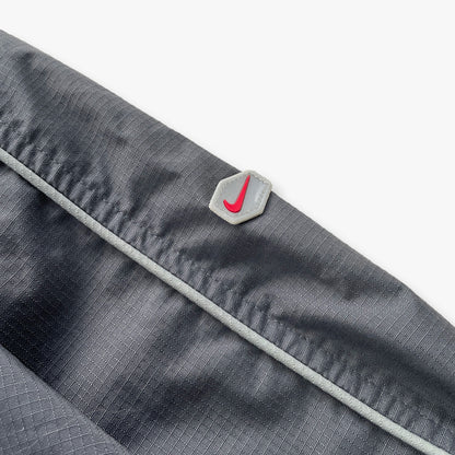 Nike - 2000's Hex Asymmetrical Zip Track Jacket (L)