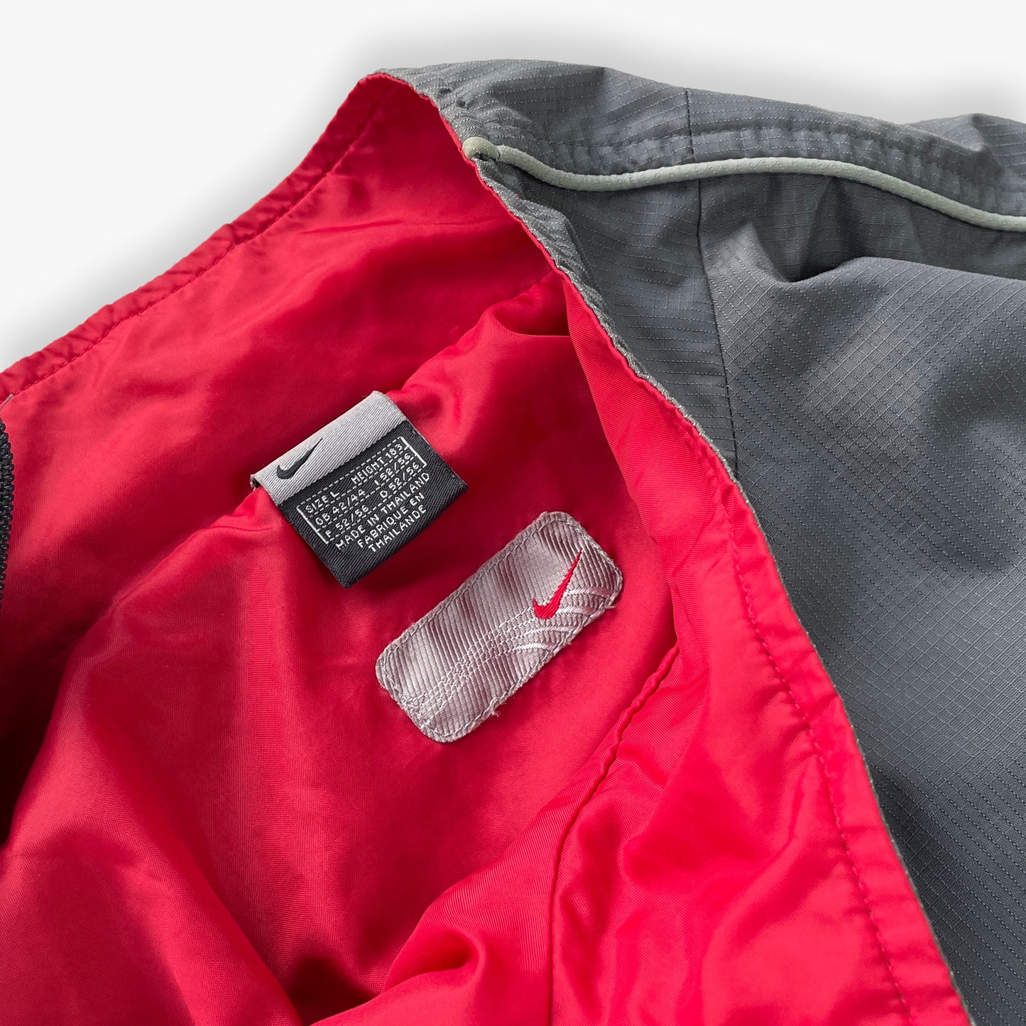 Nike - 2000's Hex Asymmetrical Zip Track Jacket (L)