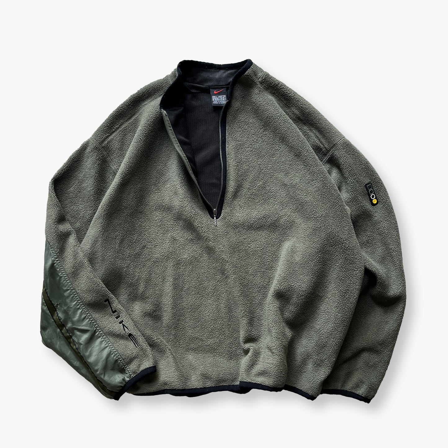 Nike - Rare 1999 Winter Nylon-paneled Fleece (L)