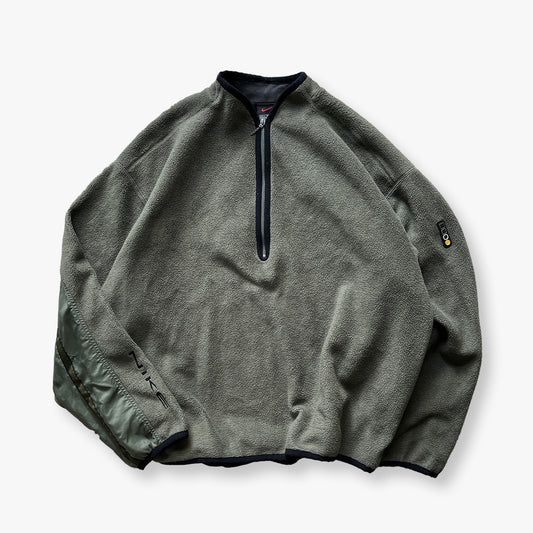 Nike - Rare 1999 Winter Nylon-paneled Fleece (L)